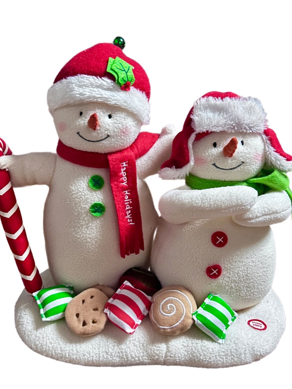 Hallmark ~ Season’s Treating Snowmen ~ Plays, “Sweet Version” ~ Animated Plush